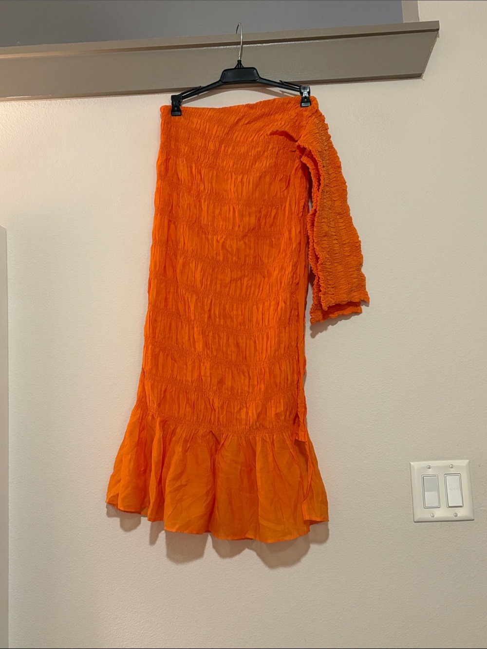 Hanifa Samaria Skirt in Orange SZ XS NWT - Picture 3 of 6